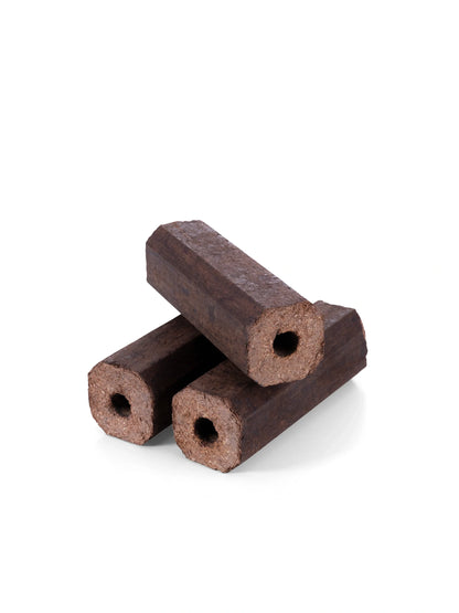 Pini Kay Briketten 100% NL Eik | 96 Pakken | Seizoensvoorraad