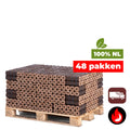 Pini Kay Briketten 100% NL Eik | 48 Pakken | Hoge Stookwaarde