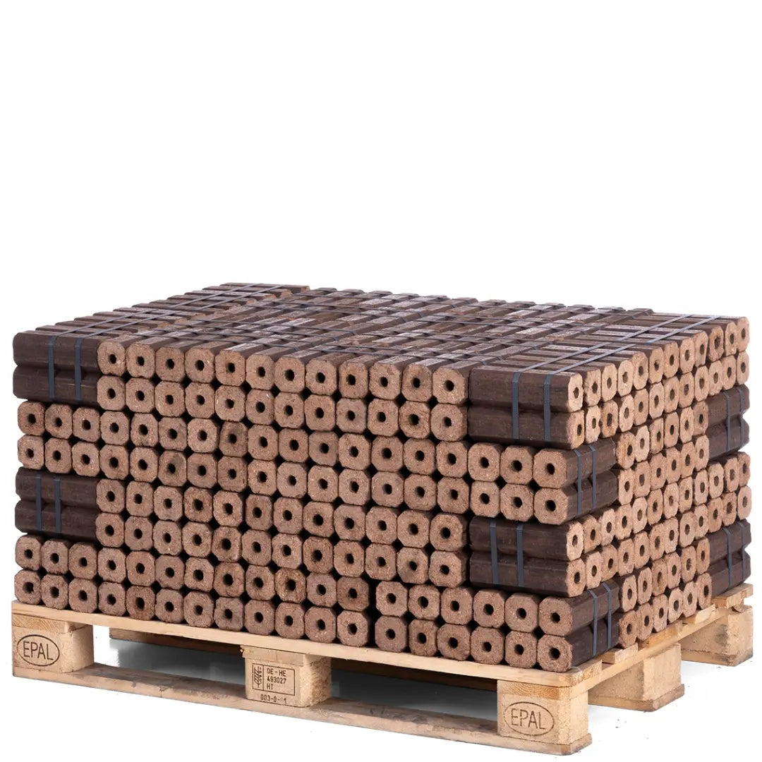 Pini Kay Briketten 100% NL Eik | 48 Pakken | Hoge Stookwaarde
