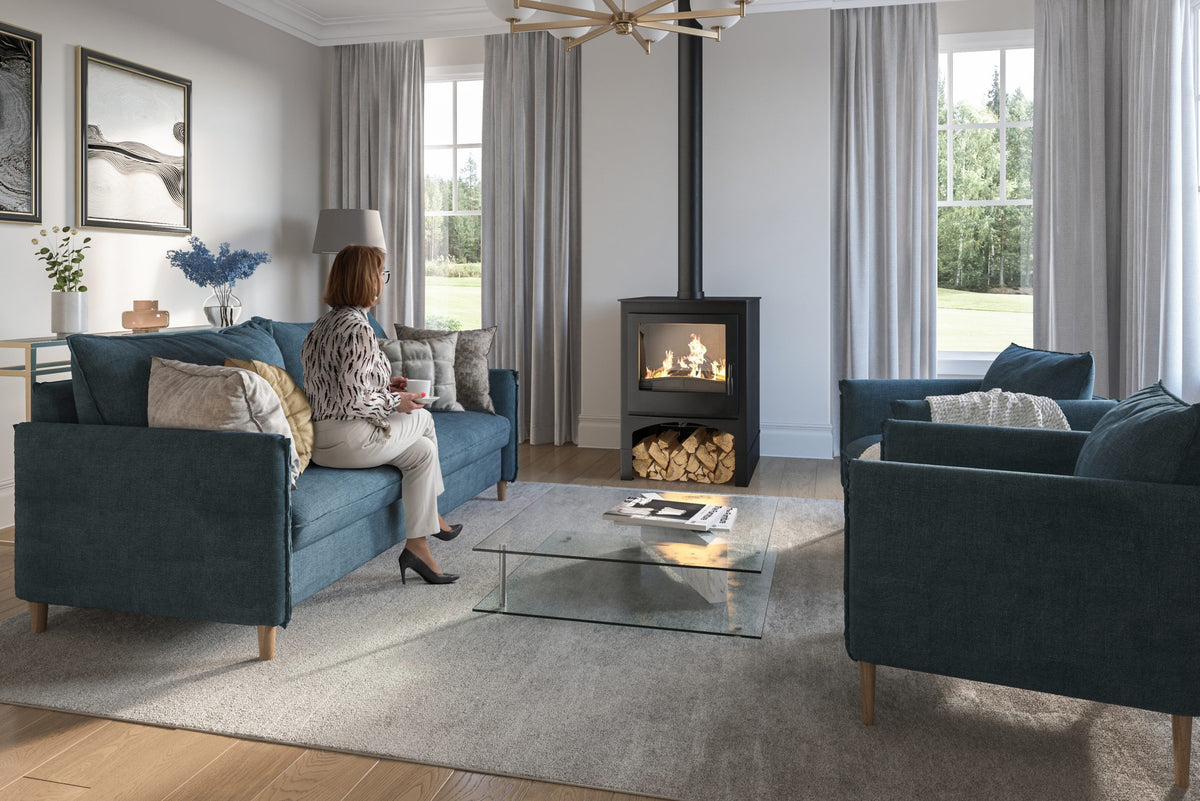 Nordic Fire COTTAGE CV met houtvak
