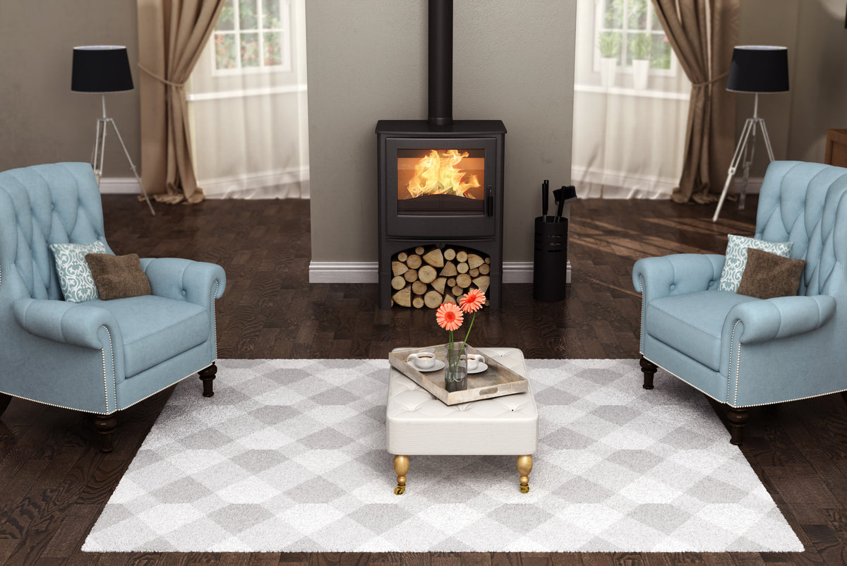 Nordic Fire COTTAGE CV met houtvak