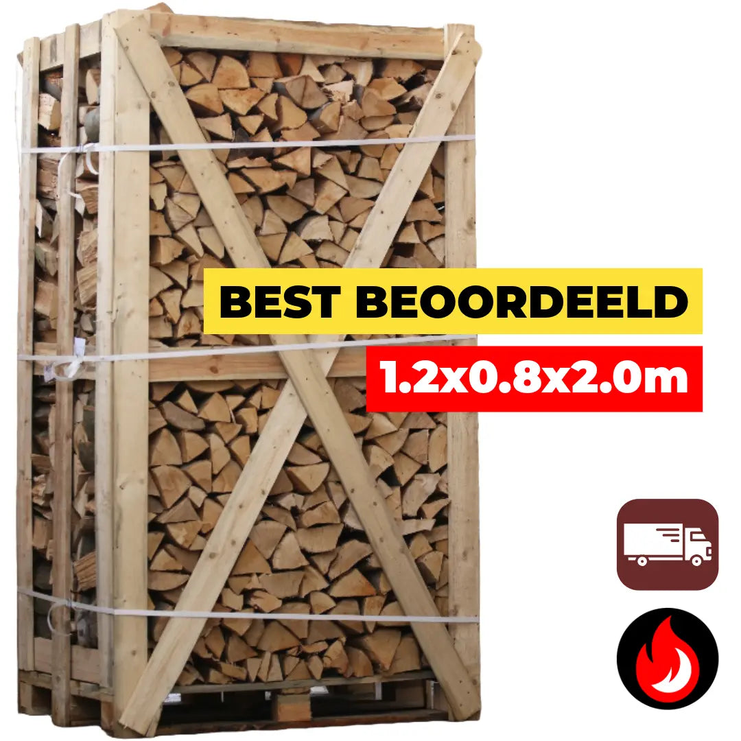 Grote Pallet Beuken Brandhout
