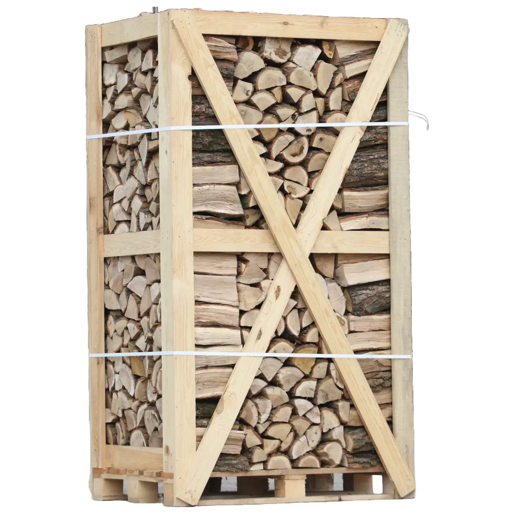 Extra Grote Pallet Eiken Brandhout 45cm | Maximum Haardhout België