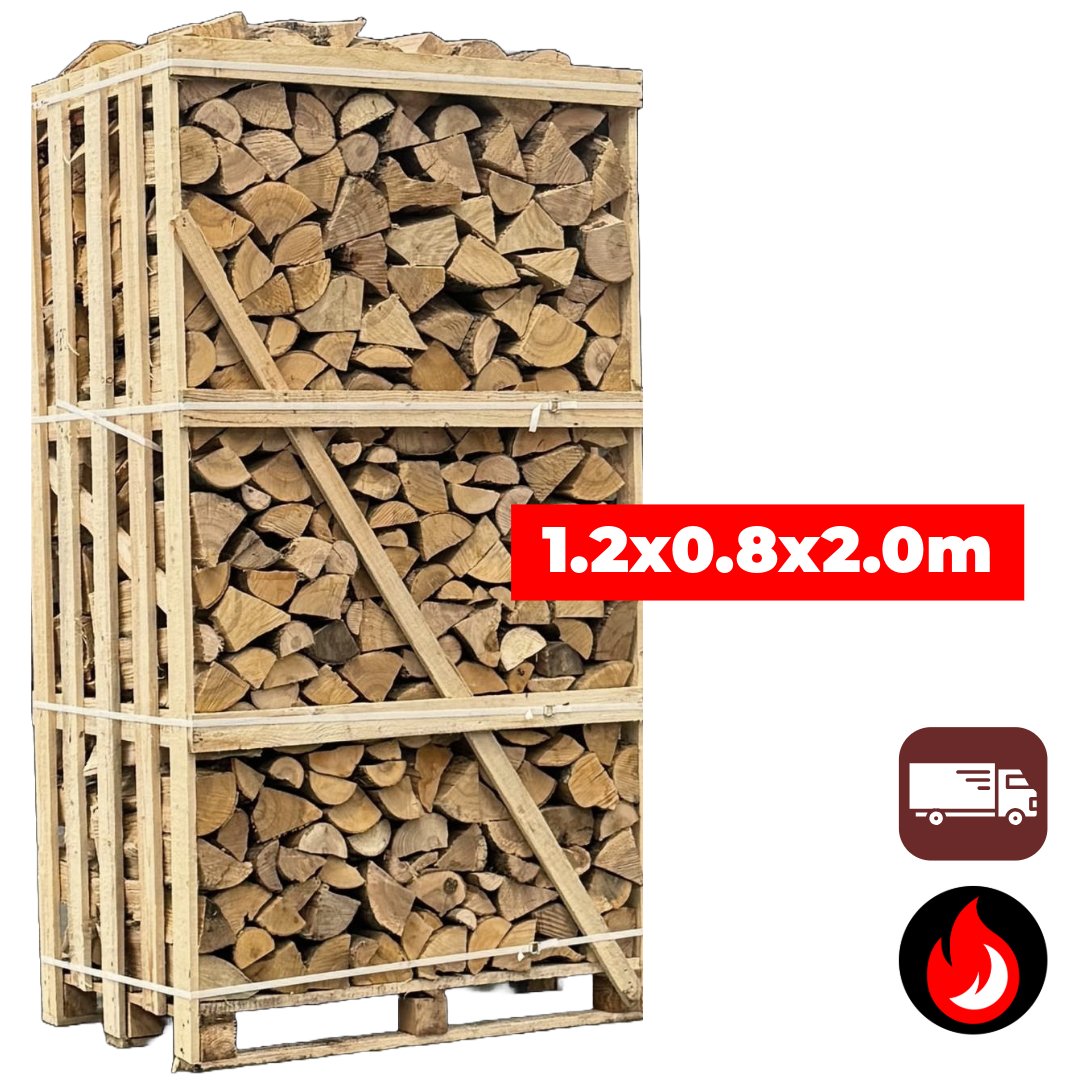 Grote Pallet Essen Brandhout