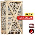 Extra Grote Pallet Haagbeuk Brandhout 45cm | Maximum Haardhout België