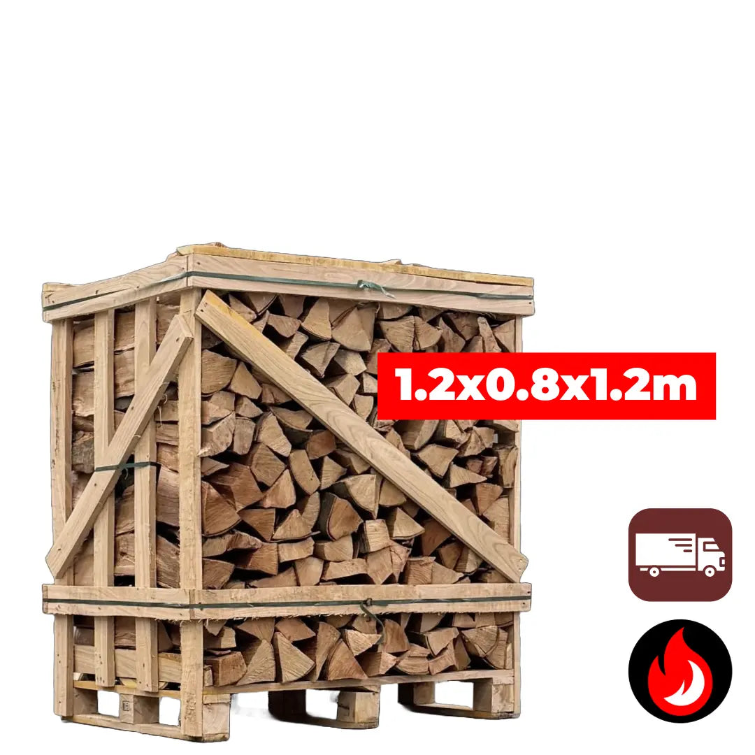 Kleine Pallet Haagbeuk Brandhout | Droog Haardhout op Pallet – België