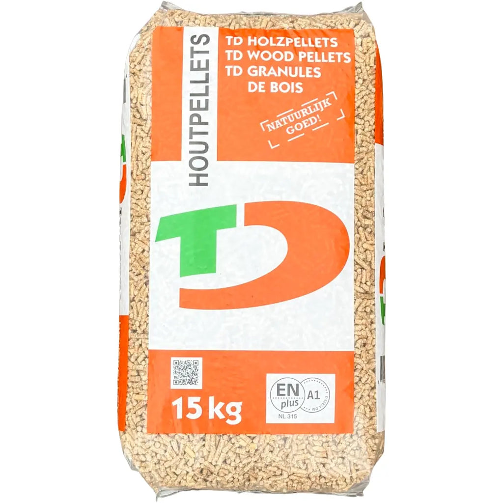 990 kg | Ten Damme (lichte) houtpellets | ENplus A1 | Inclusief bezorging
