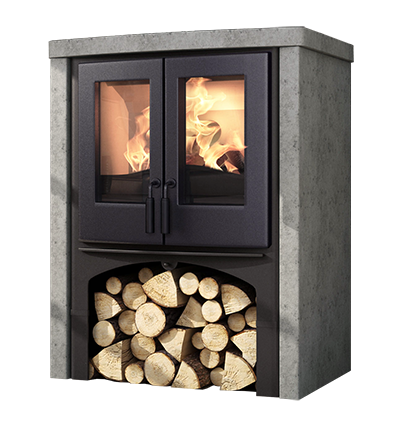 Nordic Fire LODGE CV speksteen