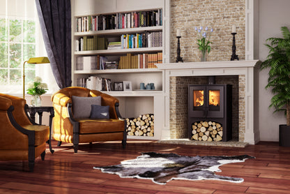 Nordic Fire LODGE met houtvak