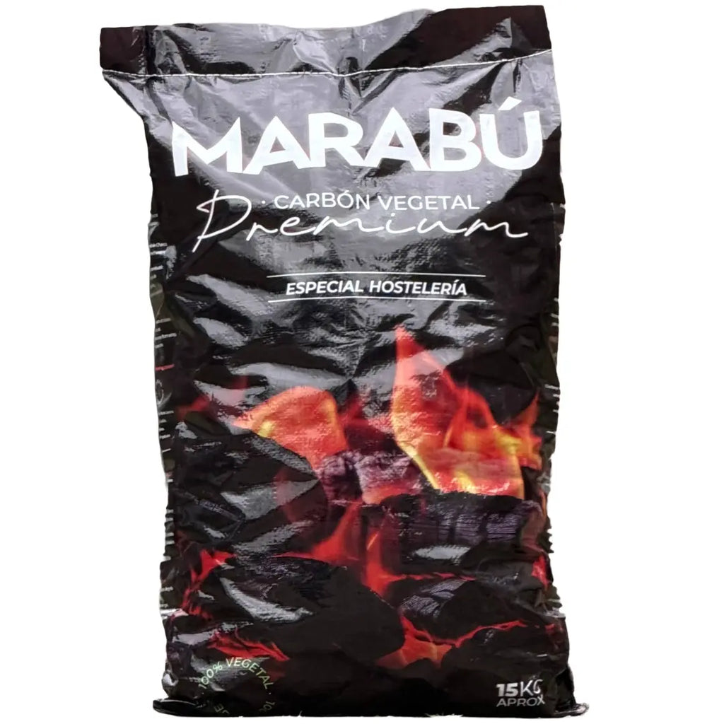 Marabu Houtskool 15 kg | Premium Horecakwaliteit Houtskool