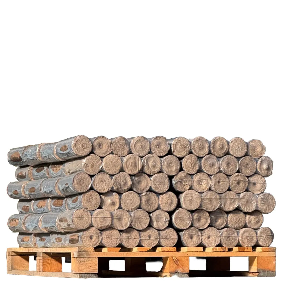 Nestro Briketten Hardhout | 48 Pakken | Cilindrische Houtbriketten