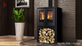 Nordic Fire LODGE CV met verhoogd houtvak