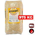 975 kg | Woody Premium (lichte) houtpellets | ENplus A1 & DIN+ | Inclusief bezorging